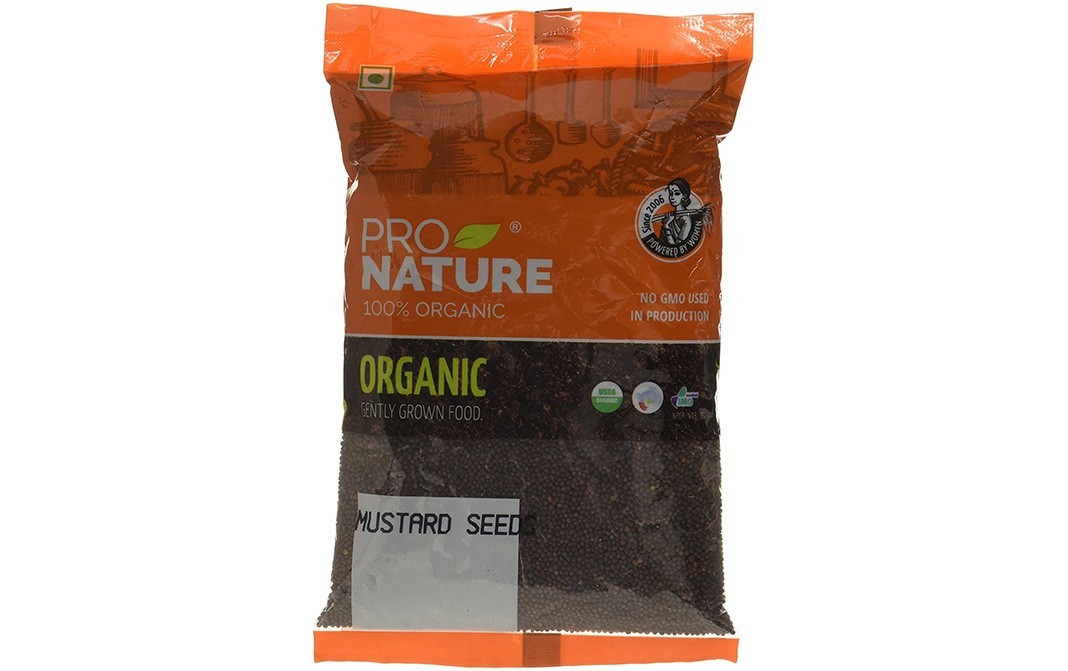 Pro Nature Organic Mustard Seeds    Pack  200 grams